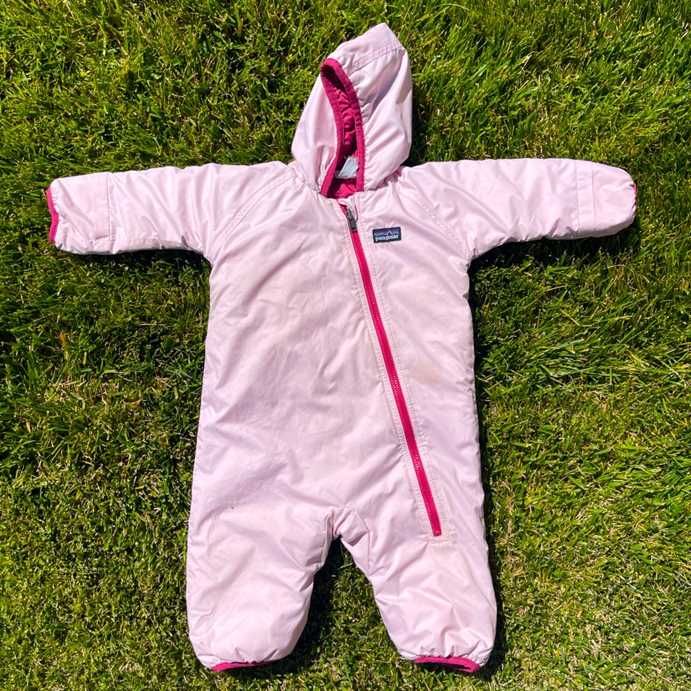 Patagonia Baby One Piece Snow Outfit